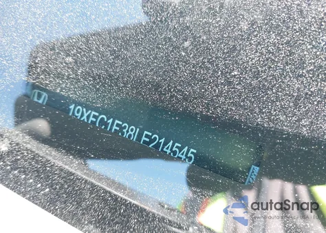 2020 Honda Civic Ex from USA, damaged, VIN 19XFC1F38LE214545